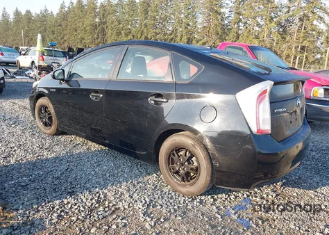 2012 Toyota Prius Four из США, поврежденный, VIN JTDKN3DU6C5395849